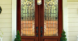wood and fiberglass doors for homes