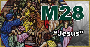 stained glass window medallion M28