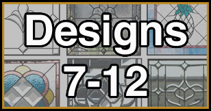 beveled glass leaded windows